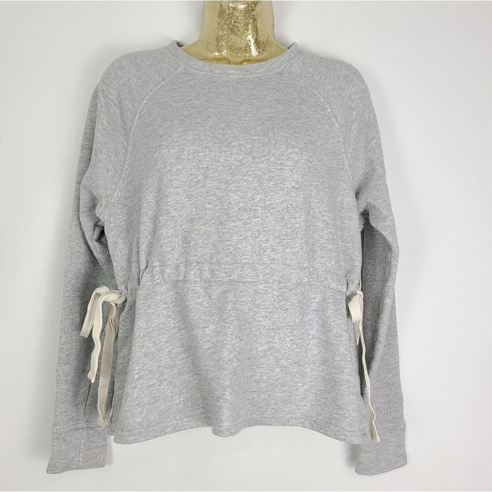 Athleta Gray Studio Cinch Sweatshirt XXS